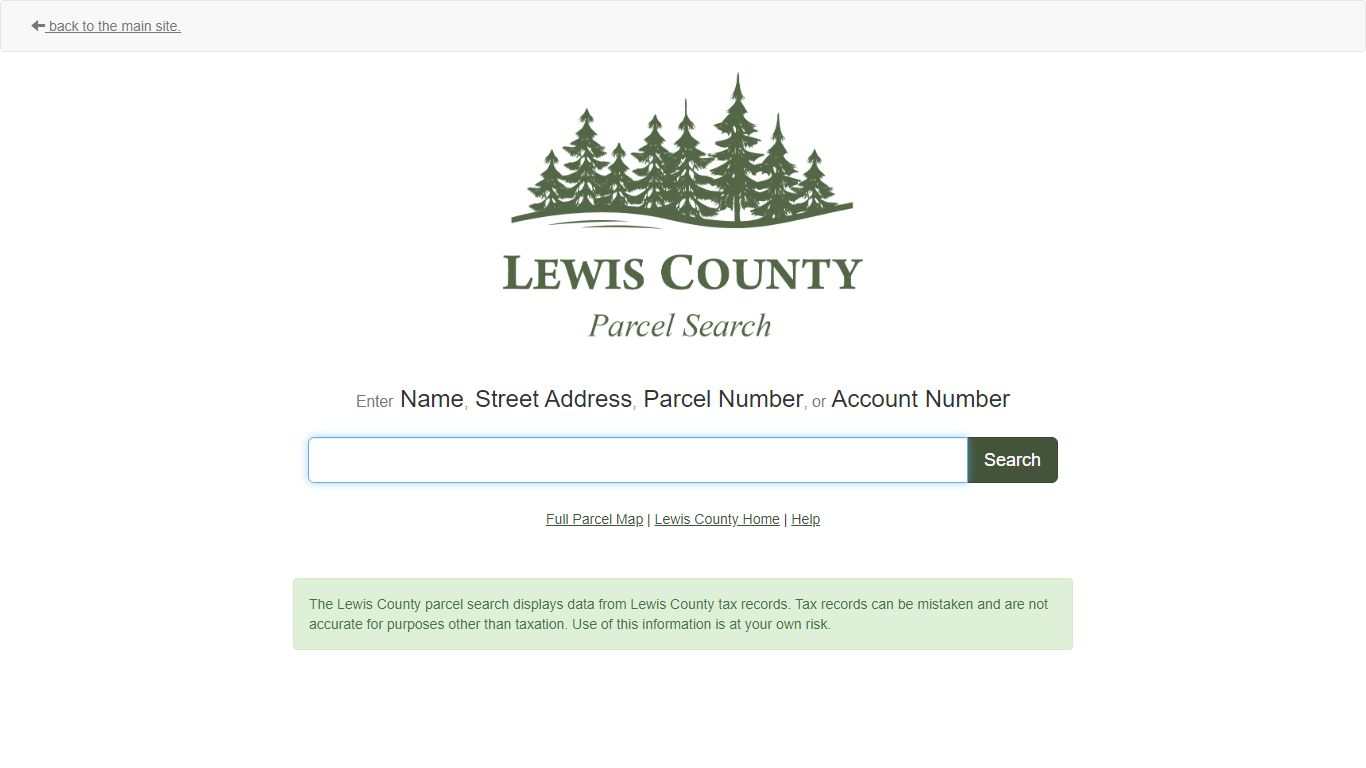 Parcels - Lewis County, Washington